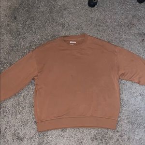 Burnt orange sweatshirt